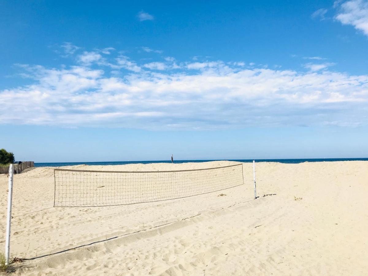 Les Capitelles Bord De Plage Avec Grande Piscine - Vue Montagne Saint-Cyprien  Exteriör bild